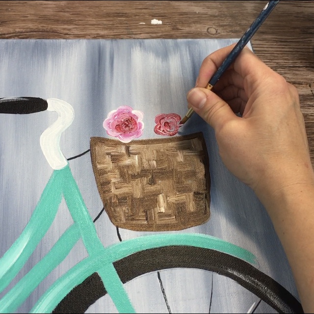 paint a bicycle