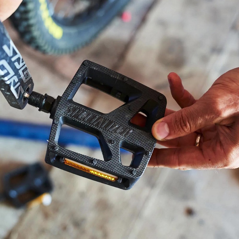 repairing bike pedal