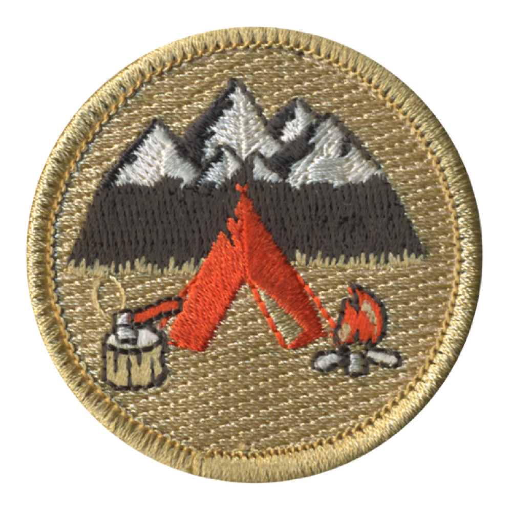 camping merit badge 