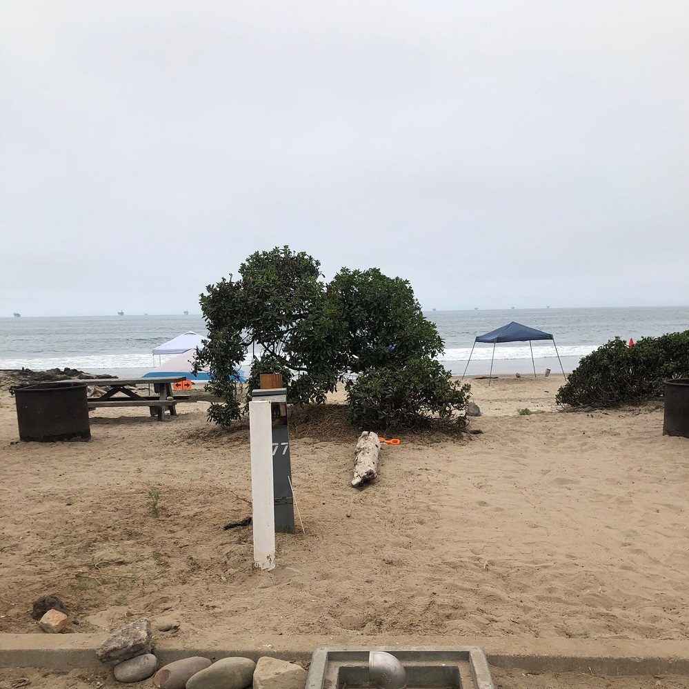 carpinteria state beach camping