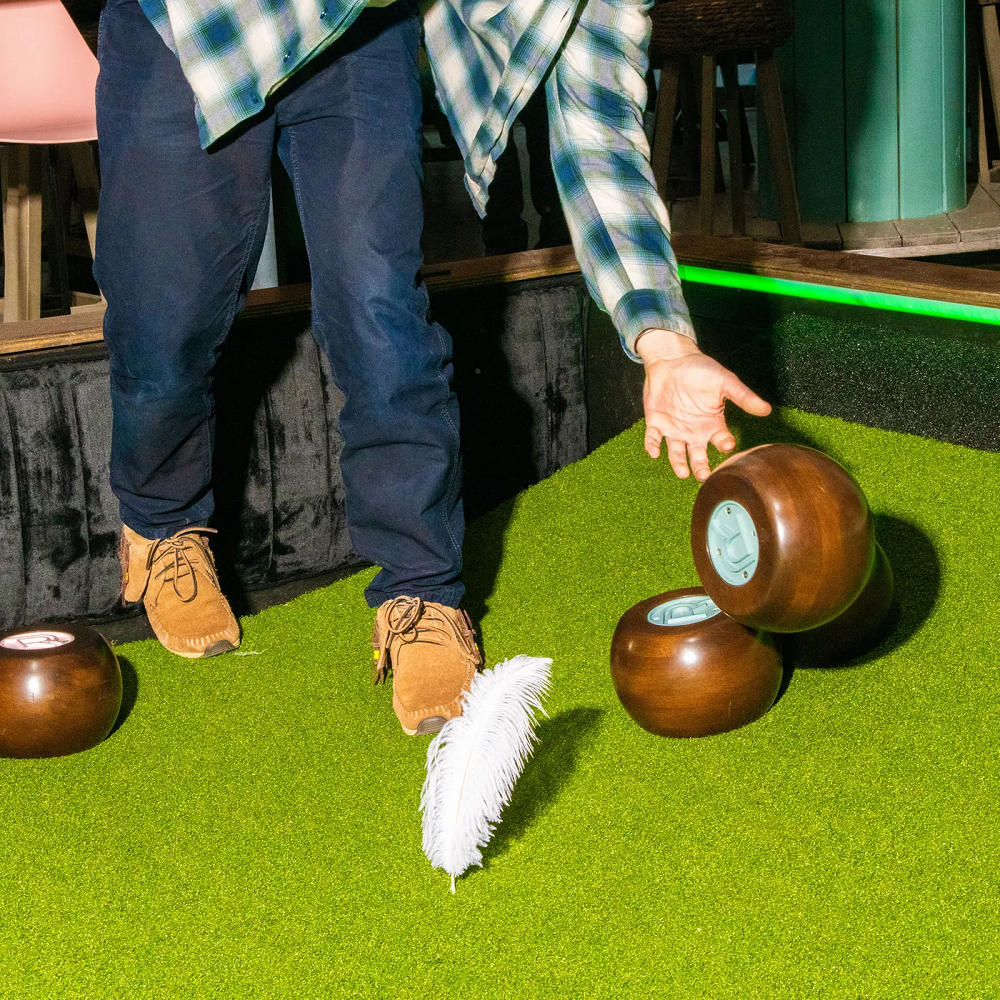 feather bowling