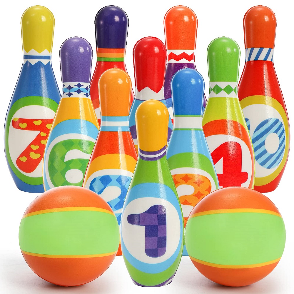 kids bowling set