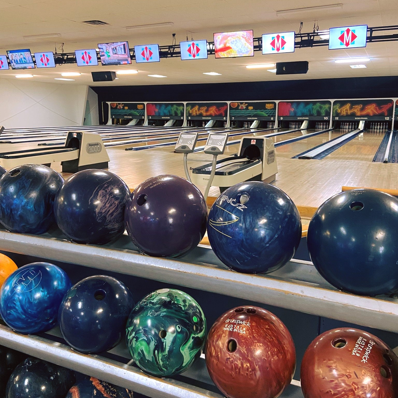 bowling alley