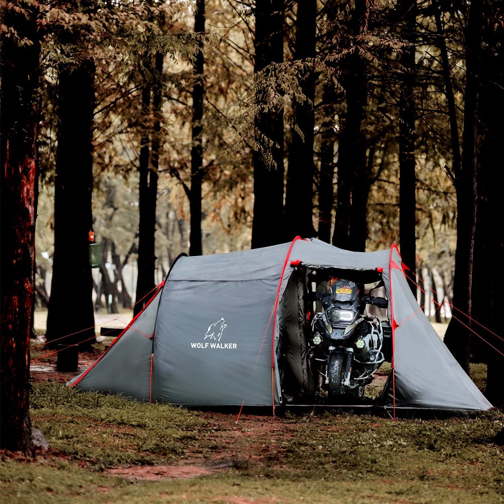 motorcycle camping