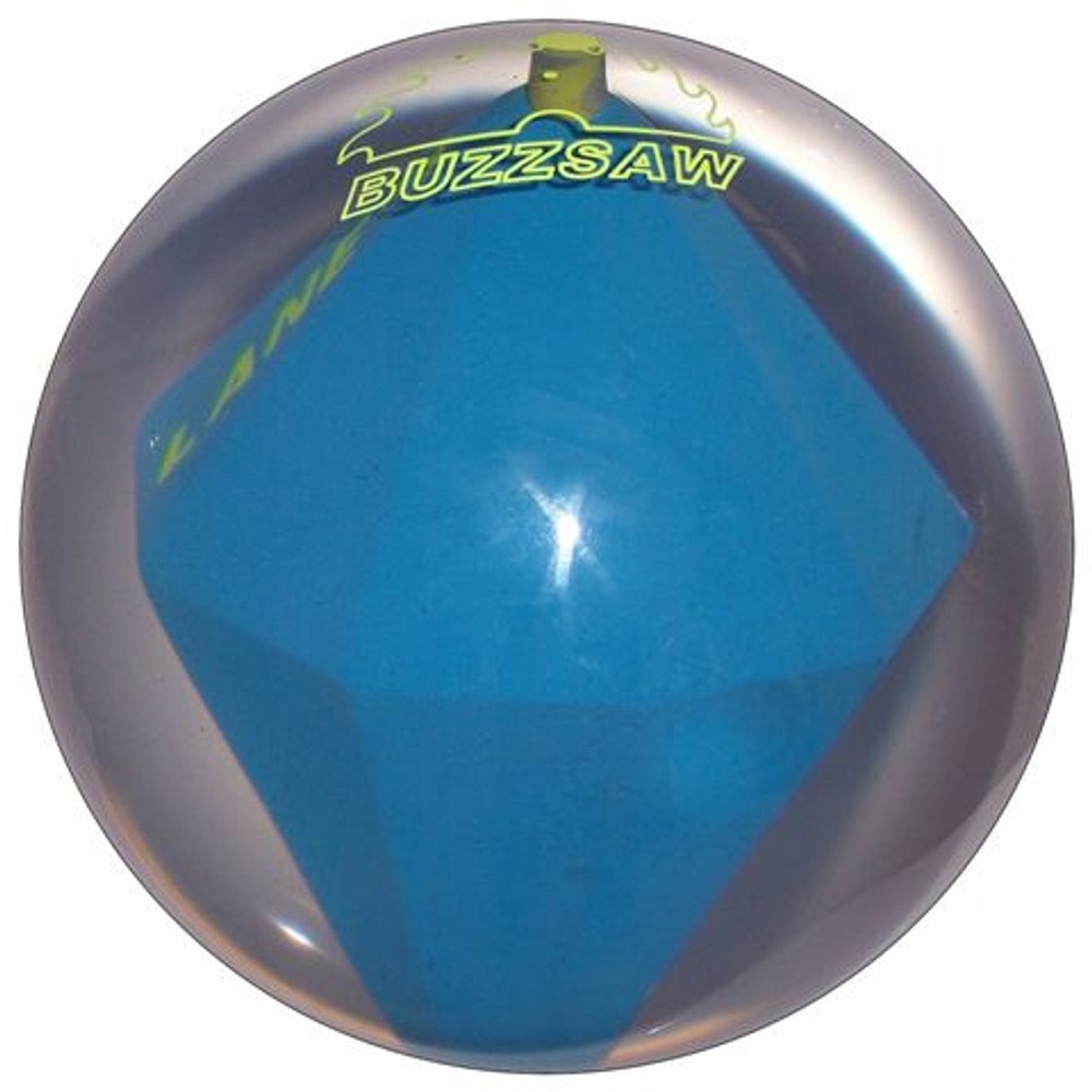 clear bowling ball