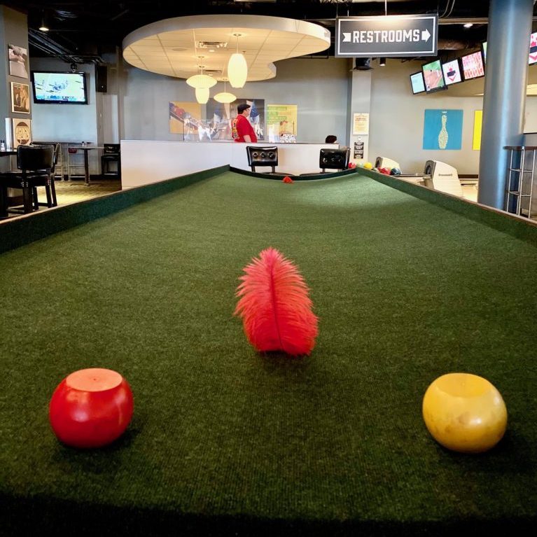 feather bowling