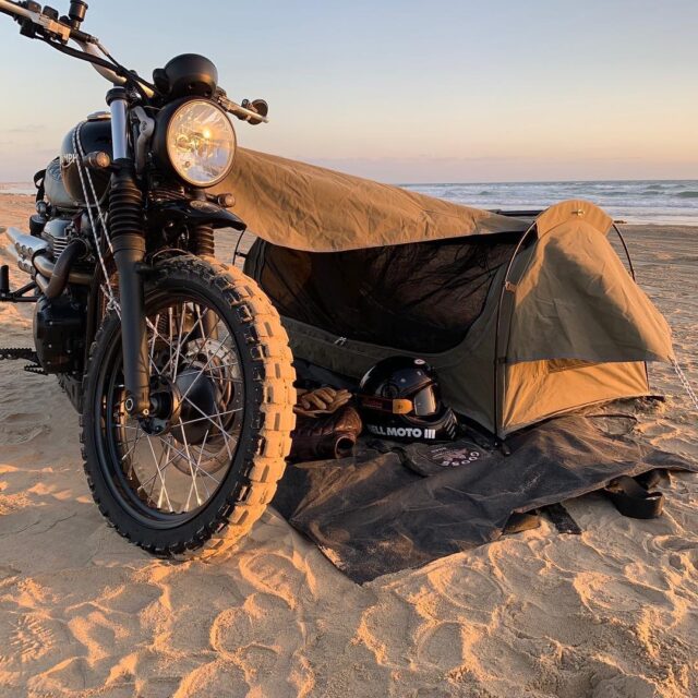 motorcycle camping
