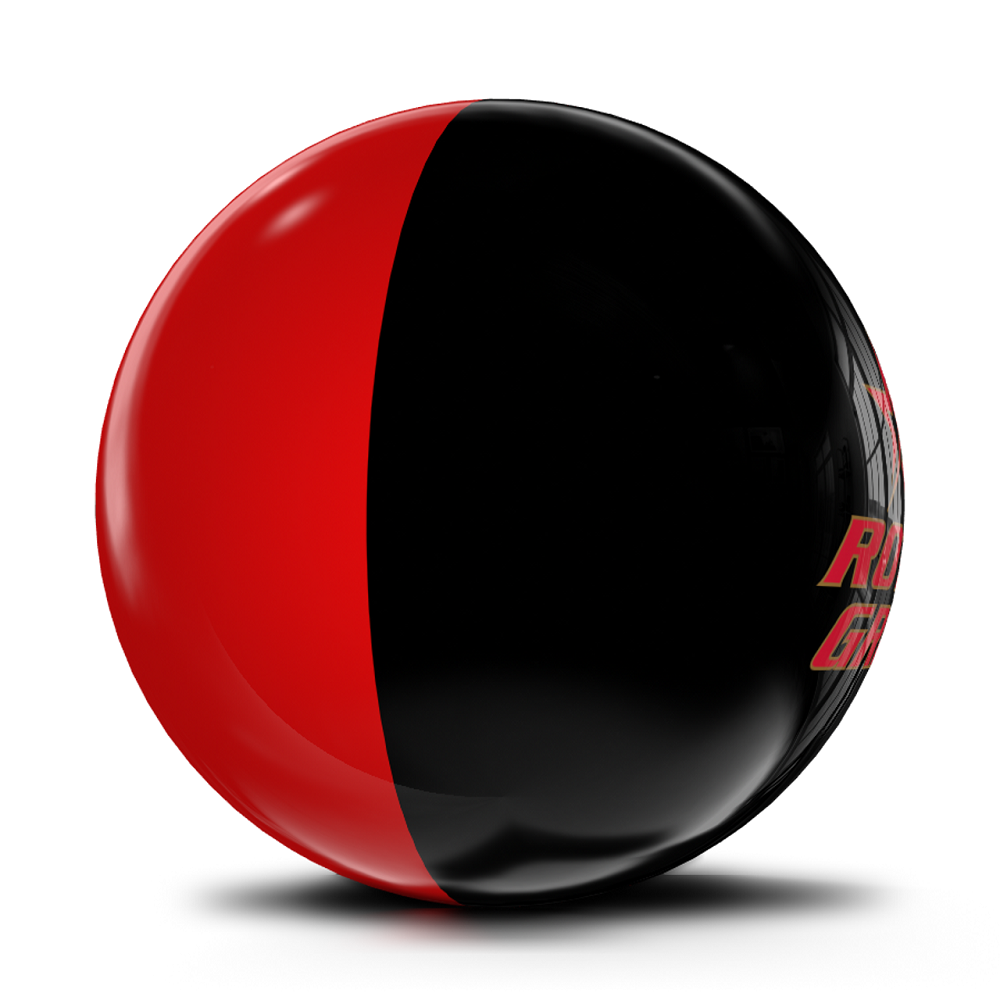clear bowling ball