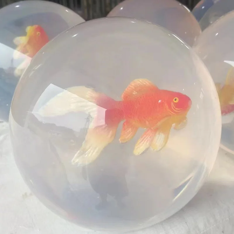 clear bowling ball