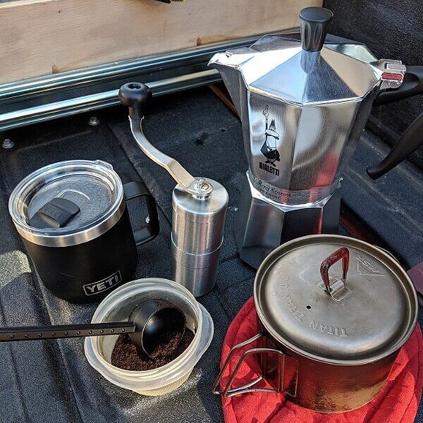 camping coffee pot