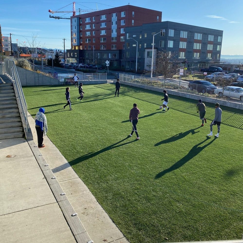 soccer pitch