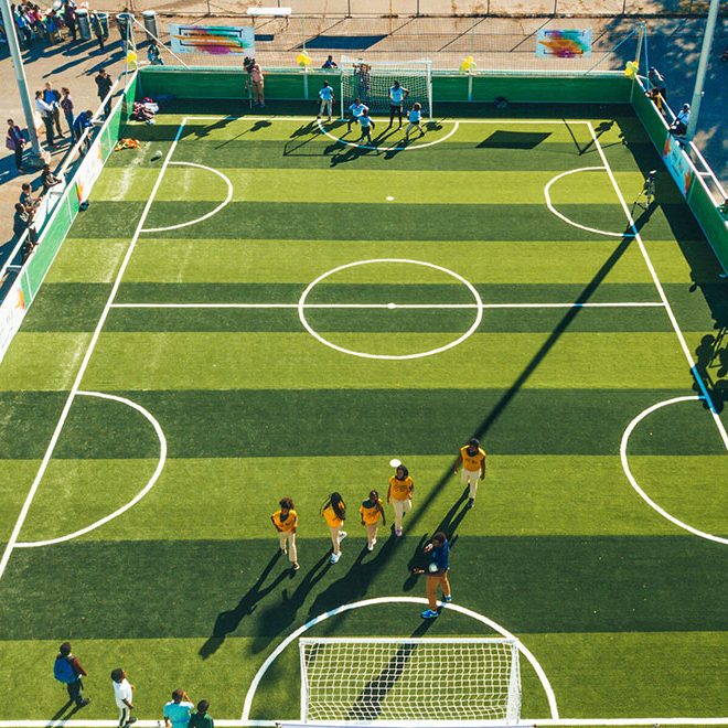 soccer pitch