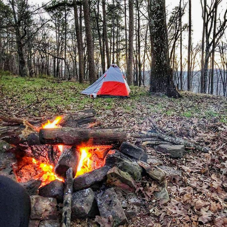 primitive camping