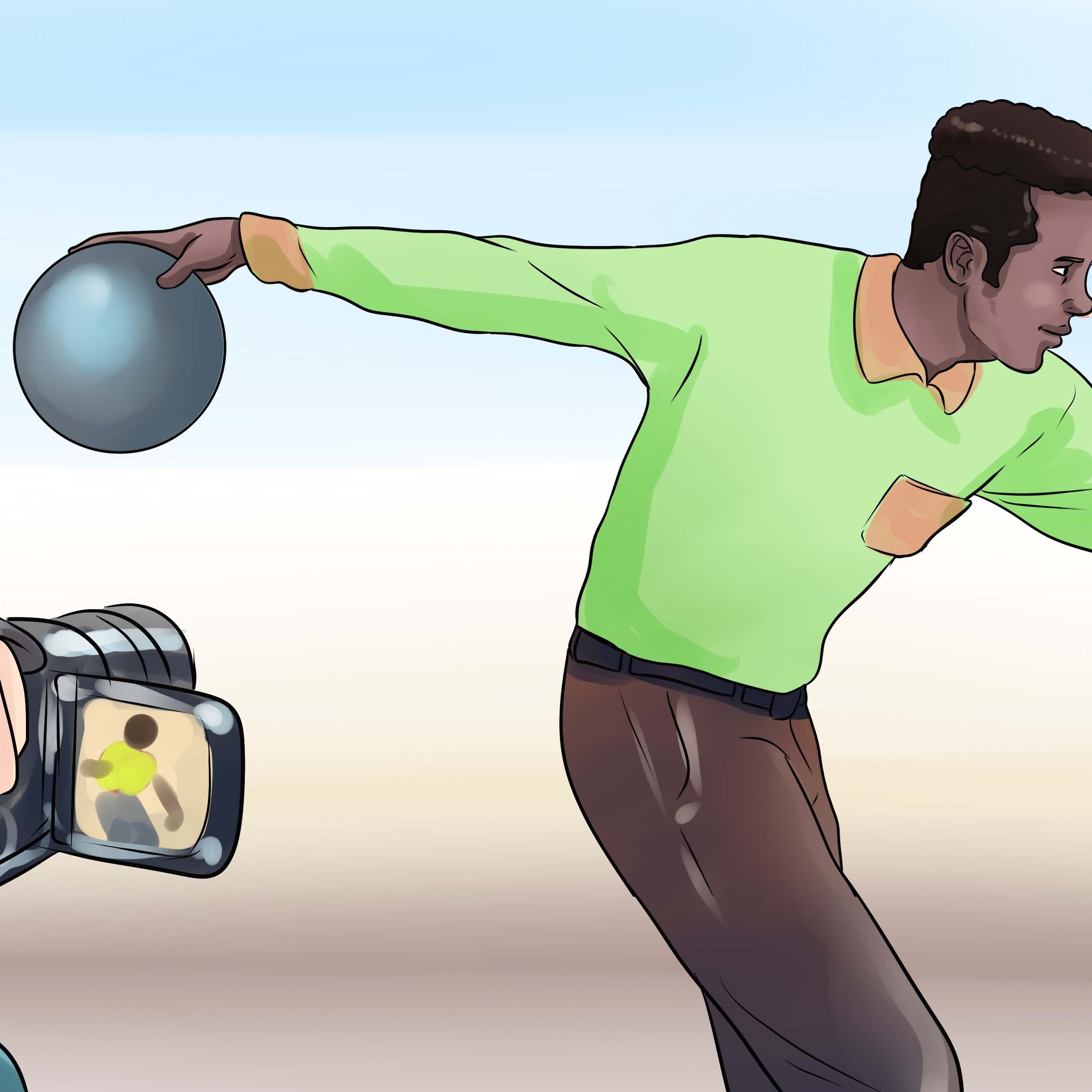hook a bowling ball