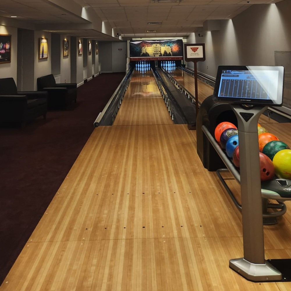 how long is a bowling alley