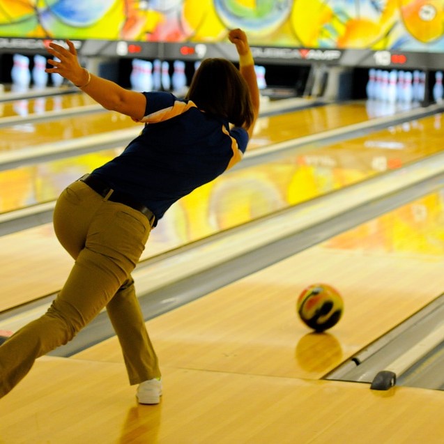 hook a bowling ball