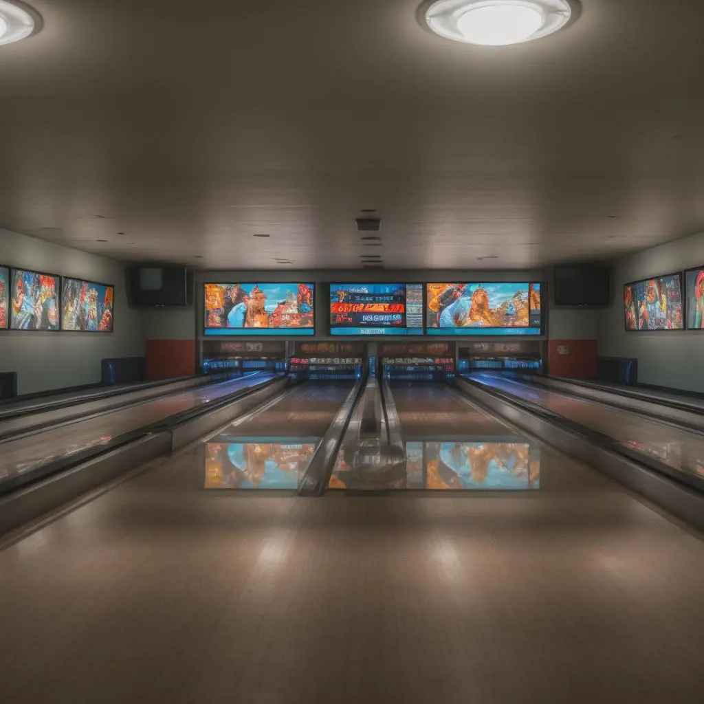 how long is a bowling alley