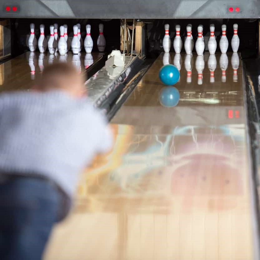 hook a bowling ball