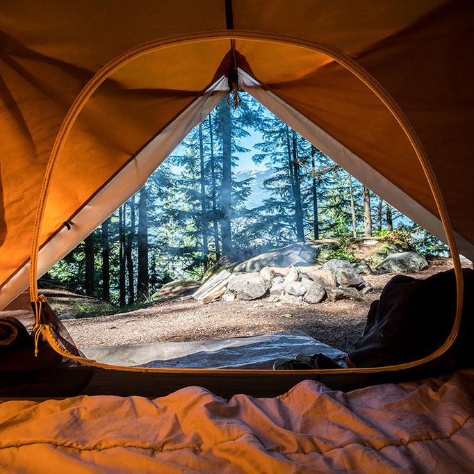 primitive camping