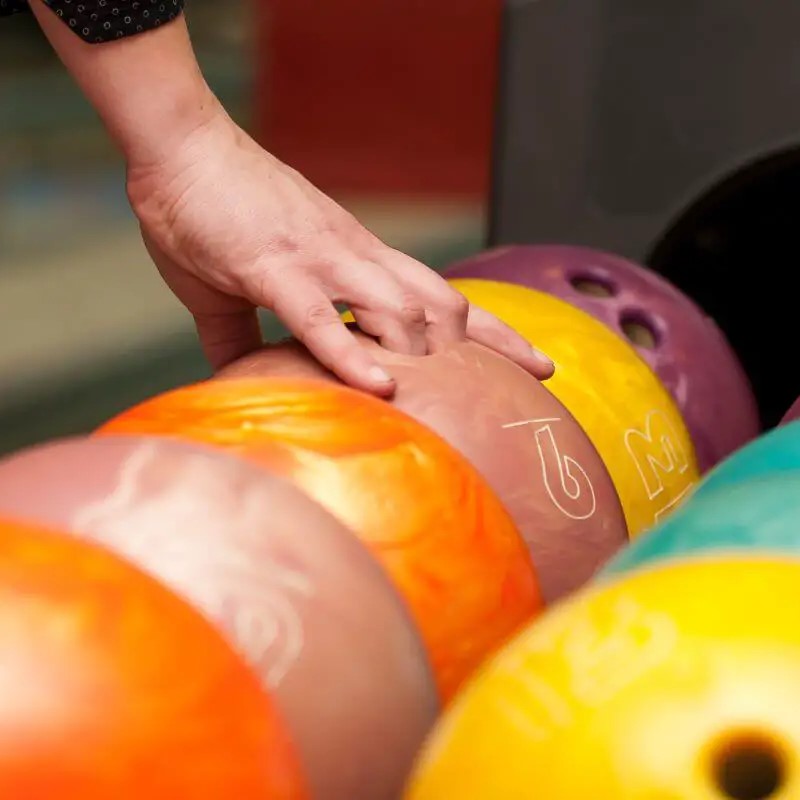 hook a bowling ball