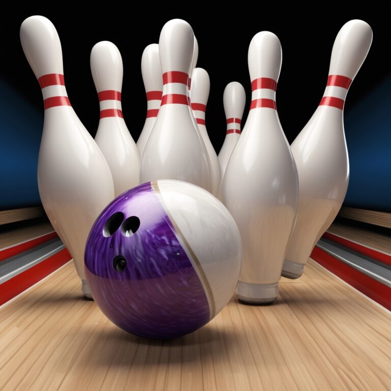 bowling pin layout
