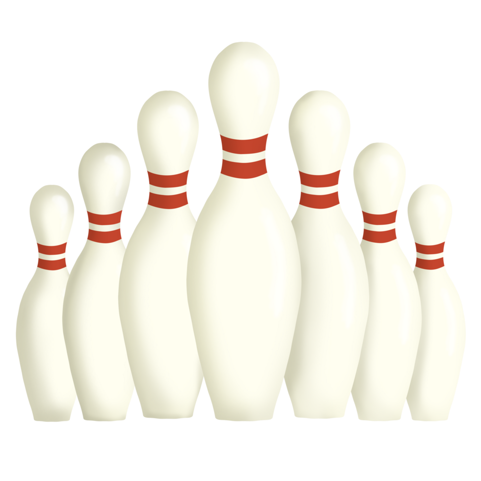 bowling pin layout
